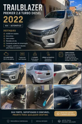 Chevrolet Trailblazer Premier 2.8 TB Diesel Aut. 2022