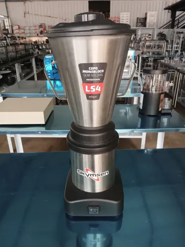 Liquidificador Comercial Inox Skymsen 4 Litros Copo Monobloco Inox