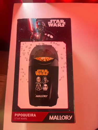 Pipoqueira elétrica nova star wars