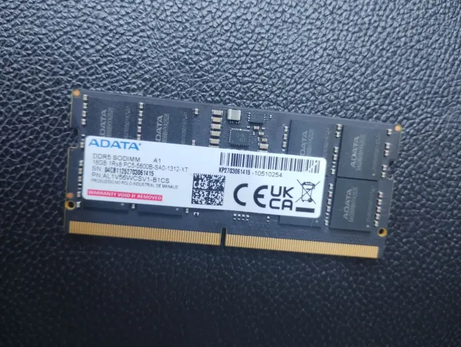 Memória Ram ADATA DDR5 16gb 5600mhz