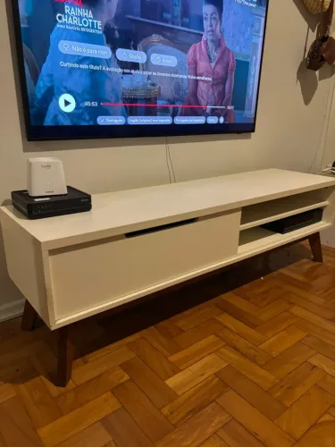 Rack branco estilo 