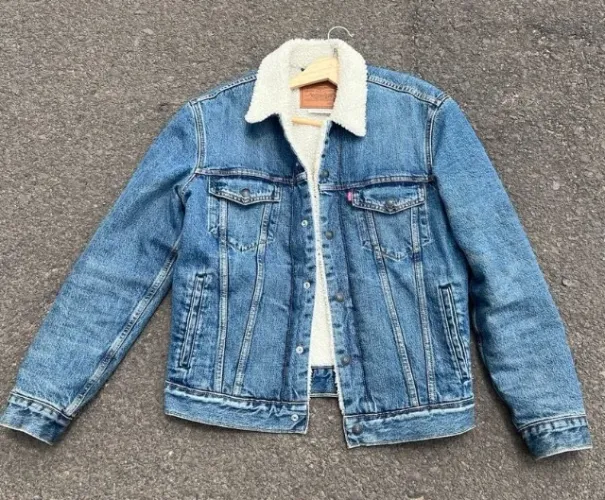 Levis Jaqueta Jeans Sherpa Type III Trucker Premium