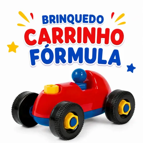 Brinquedo Carro Fórmula Desmontável Com Ferramentas Poliplac