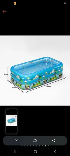 Piscina de 3 camadas.