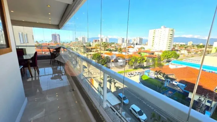 Apartamento Alto Padrão Mobiliado 3 Dormitórios Vista Mar, Indaiá Caraguatatuba