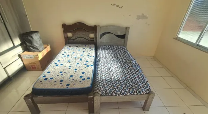 DUAS CAMAS UNISSEX NOVA PARA SOLTEIRO ( A)