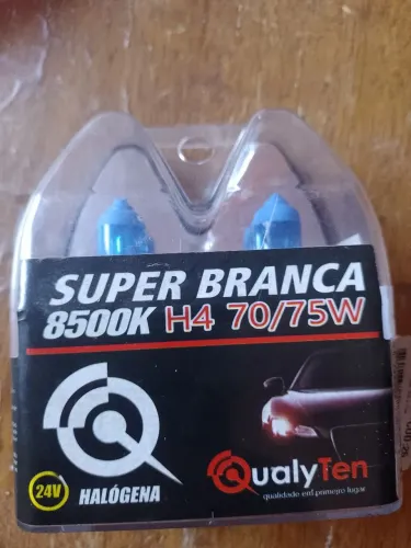 Lâmpada Super branca H4 24VOLTS Caminhão ou veículos de 24V