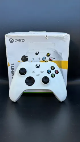 Controle Xbox Original Robot White