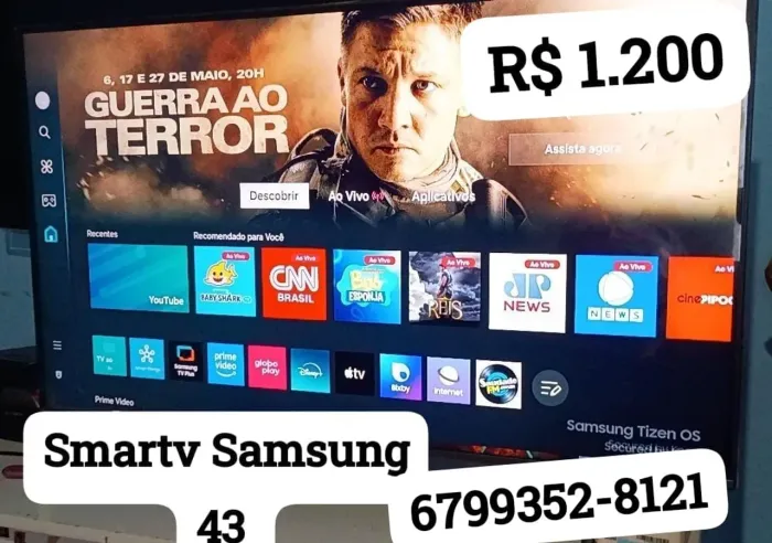 Tv Samsung 43 polegadas 