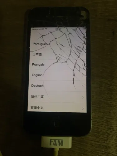 iPhone Ligando Usar Peças Somente