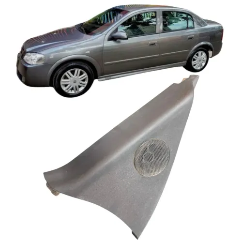 Moldura Retrovisor Acabamento Interna Inte Astra 1999 A 2003 Preto