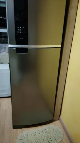 Refrigerador Brastemp Frost Free inox