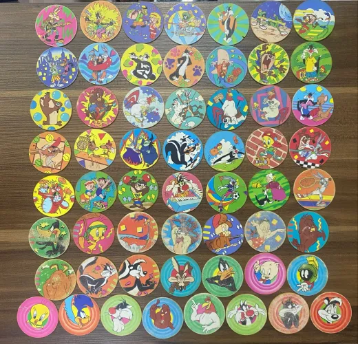 Tazos looney tunes - Elma chips