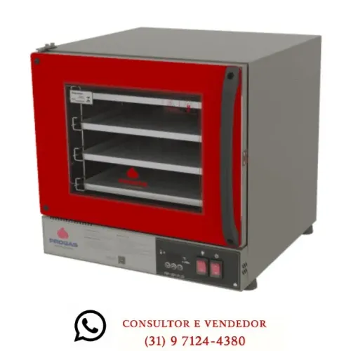 Forno Turbo Fast Oven 4 Assadeiras Braesi