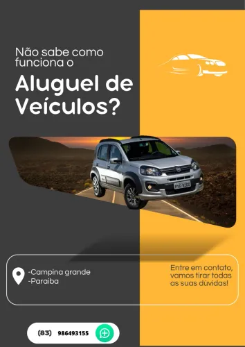 Aluguel de carros para app ou diária 