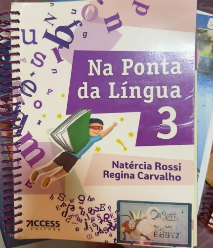 LIVRO DE PORTUGUÊS- NA PONTA DA LINGUA 3- NATÉRCIA ROSSI