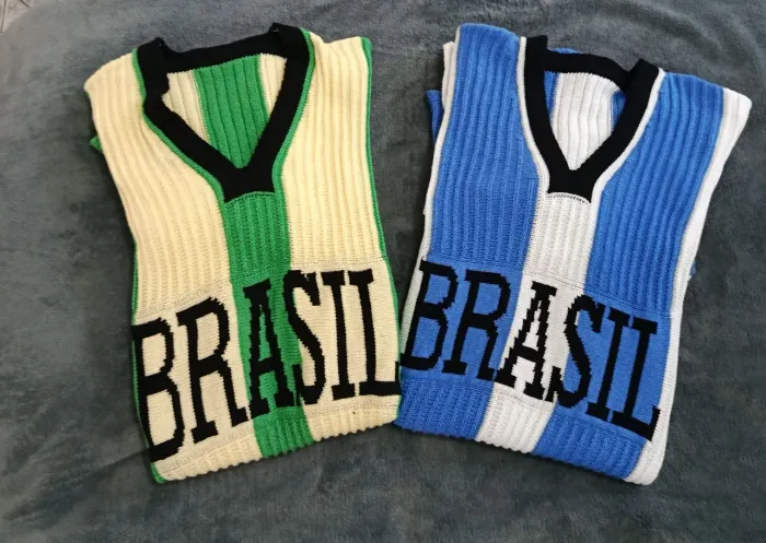 Kit camisa Tricot Brasil 