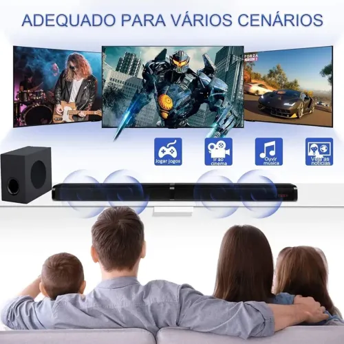 Soundbar 2.1 Canais 80W Modelo SM-2126