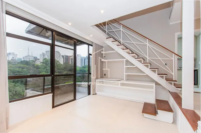 Aluguel de apartamento moderno e espaçoso em Cerqueira César, São Paulo-SP: 1 quarto, 1 su