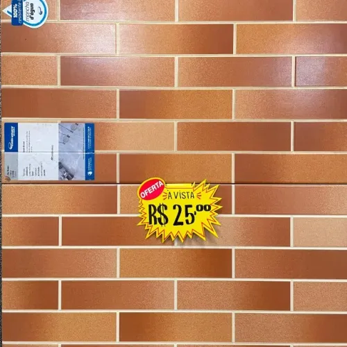 REVESTIMENTO ESTILO TIJOLINHO 33x60 - OFERTA: R$25 O M² À VISTA