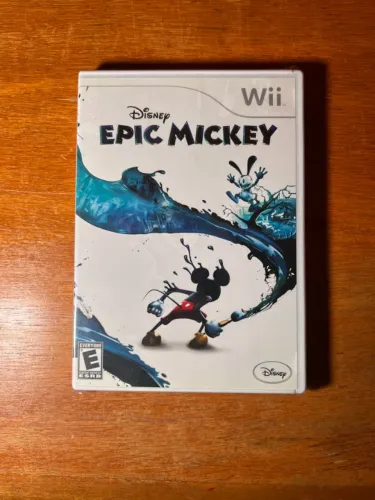 Jogo Nintendo Wii - Disney Epic Mickey - NOVO E LACRADO