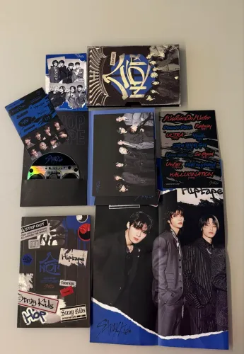 álbum stray kids hop limitado (hiptape) incompleto 