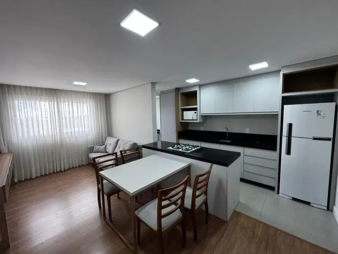 Apartamento semi mobiliado