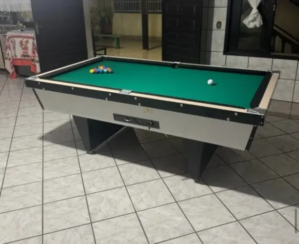 Mesa de Sinuca Comercial Completa