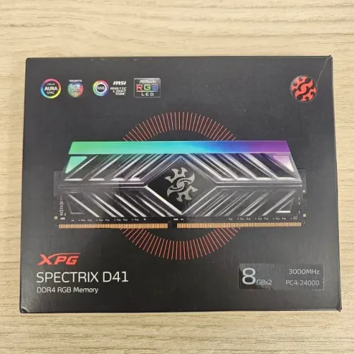 MEMORIA RAM DDR4 XPG SPECTRIX D41 RGB 2X8 GB - 16 GB