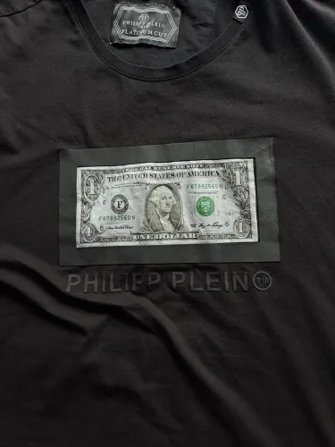 Camiseta preta philipp plein original 