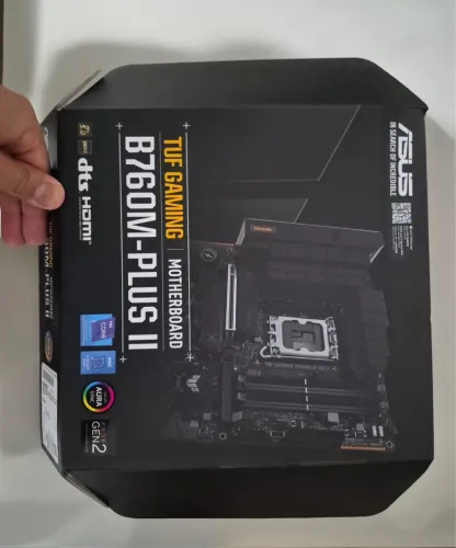 Placa-Mãe ASUS B760M-PLUS II DDR5 LGA 1700 - Nova Lacrada 