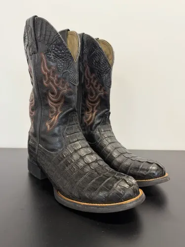 Bota Goyazes Couro Rabo de Jacaré 43