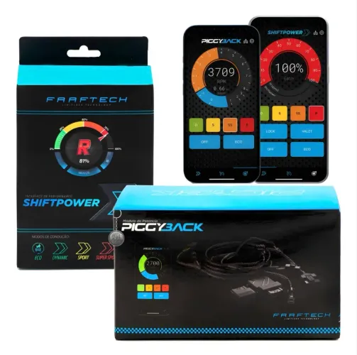 Kit Faaftech ShiftPower (delay acelerador)+ Piggyback ChipPower VW TSI - R$ 1.500