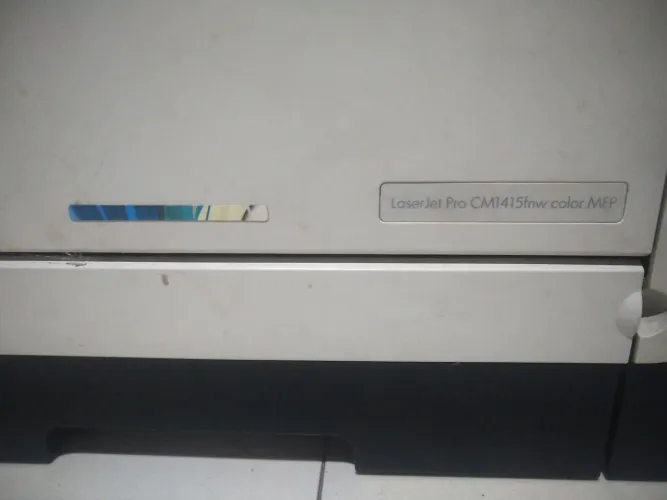 Impressora Hp LaserJet pro cm1314fnw color MFP