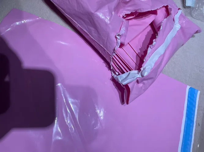 KIT 97 ENVELOPES DE SEGURANÇA ROSA PARA CORREIOS