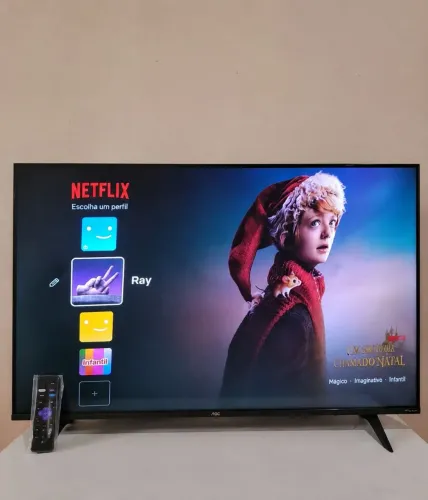 Smart TV 43 Full HD Modelo novo aceito cartão faço entrega