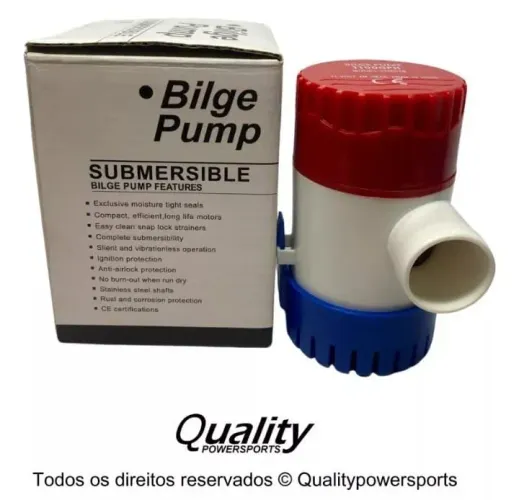Bomba porao para lancha / barco 1100Gho