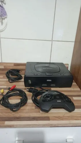 Sega Saturno completo funcionando