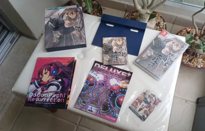 Dodonpachi Resurrection Switch Super Deluxe Cib Impecável