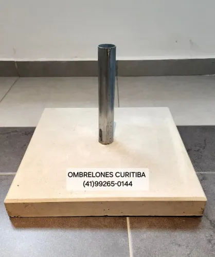 Base Ombrelone Cimentado Suporte para Guarda Sol - Pronta Entrega Curitiba Centro
