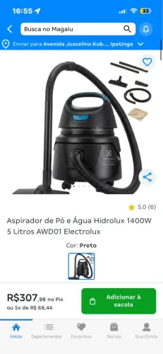 Aspirador de pó