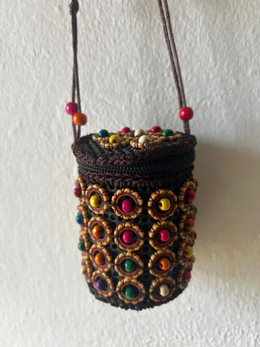 Porta moeda indiano