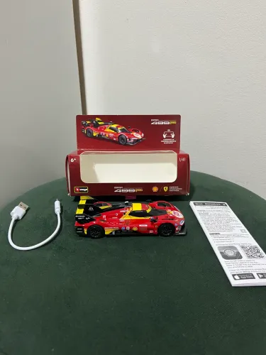 Carrinho Ferrari 499p Posto Shell