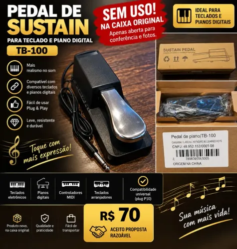 Pedal de Sustain
