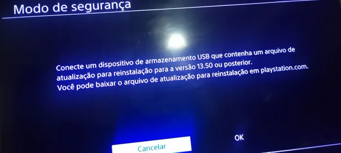 Ps4 HD corrompido