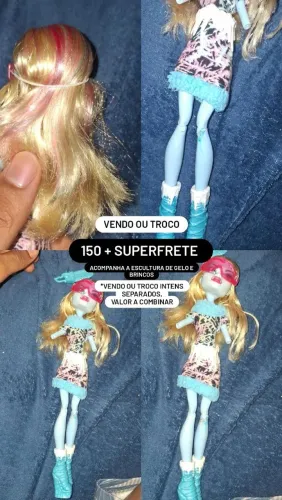 Boneca Abbey Bominable com avaria
