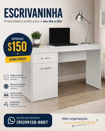 Vende-se escrivaninha