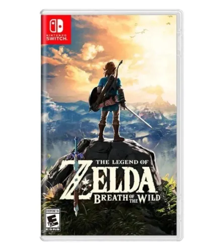 Legend of Zelda Breath of the Wild Mídia Física