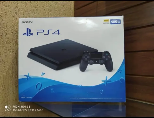 PS4 slim completo