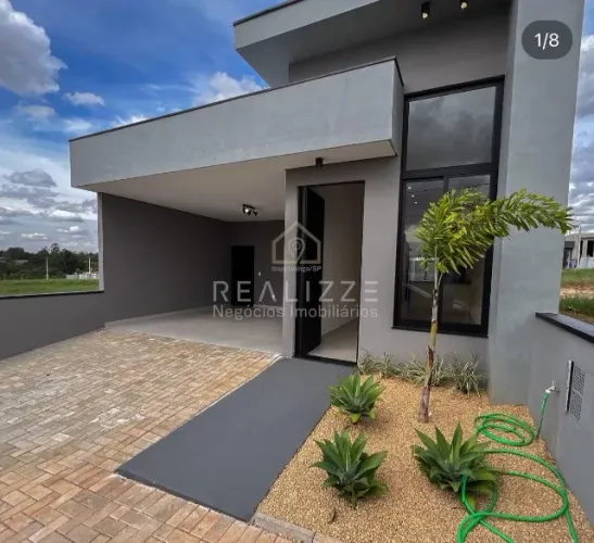 Casa Nova - 101 m2 - Alto Padrão no Residencial Tivolli - Itapê, 3 Dormitórios com Suíte